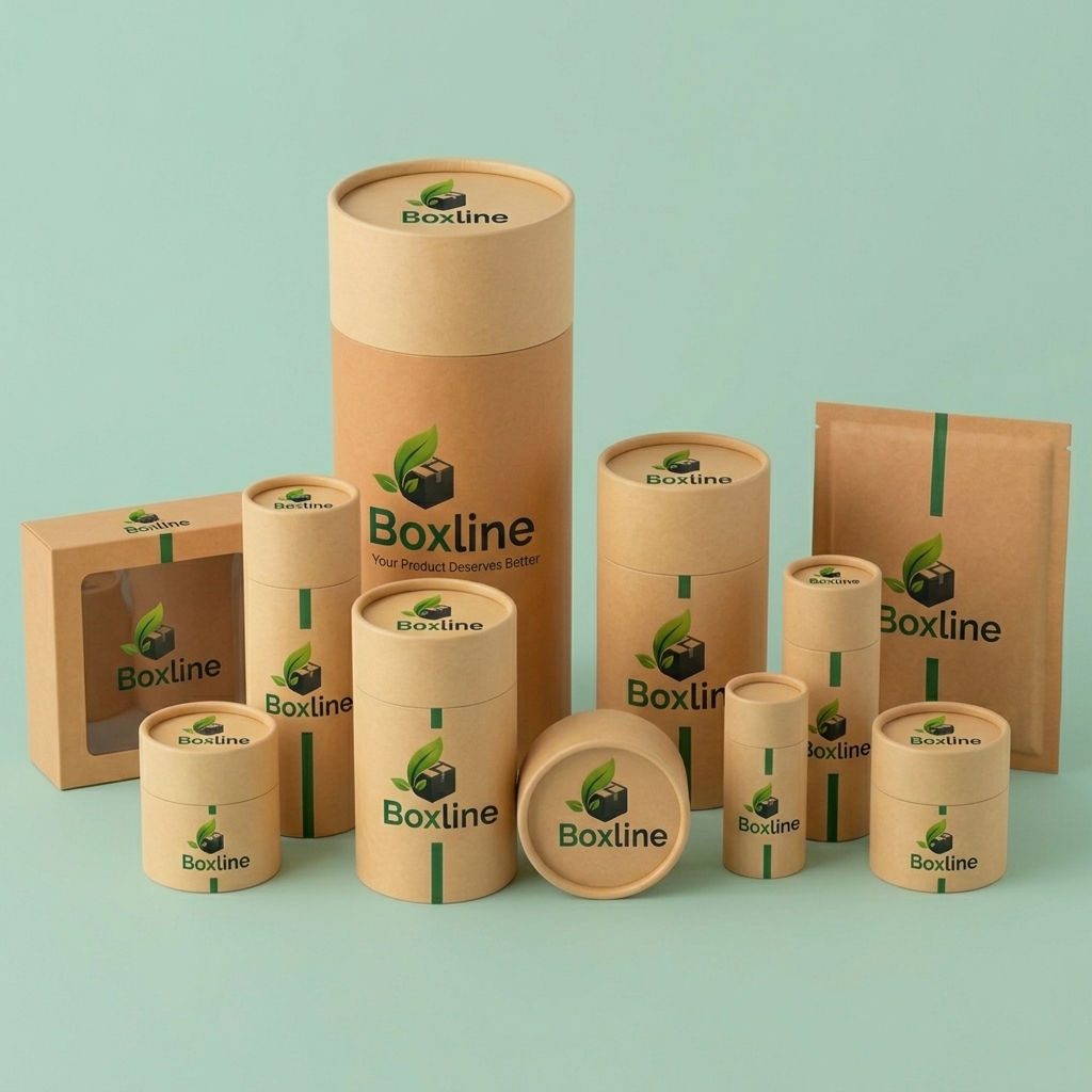 custom kraft packaging set